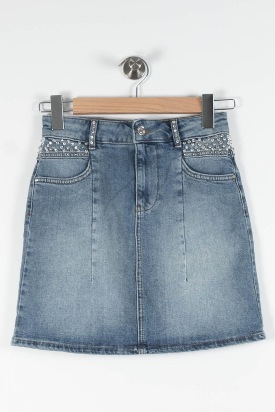 Jupe en Jean Bleue - Taille XS/34 de la marque Liu Jo | PARAD82520 - Vendu par Paradigme - Image 2