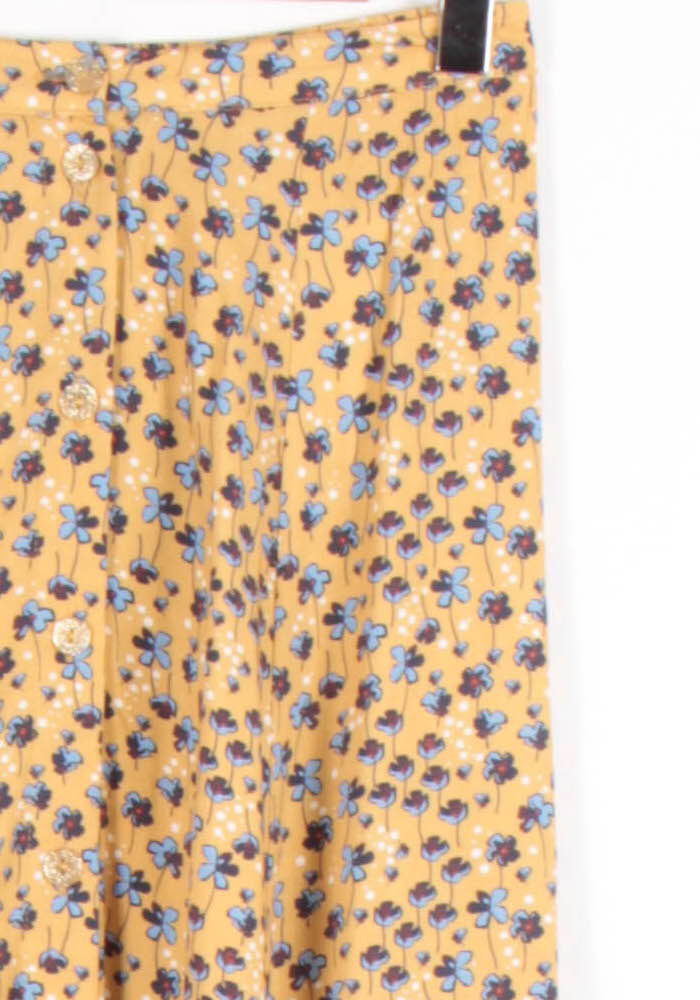 Jupe Longue Jaune et Bleue - Taille M/38 de la marque I.Code | PARAD82522 - Vendu par Paradigme - Image 3