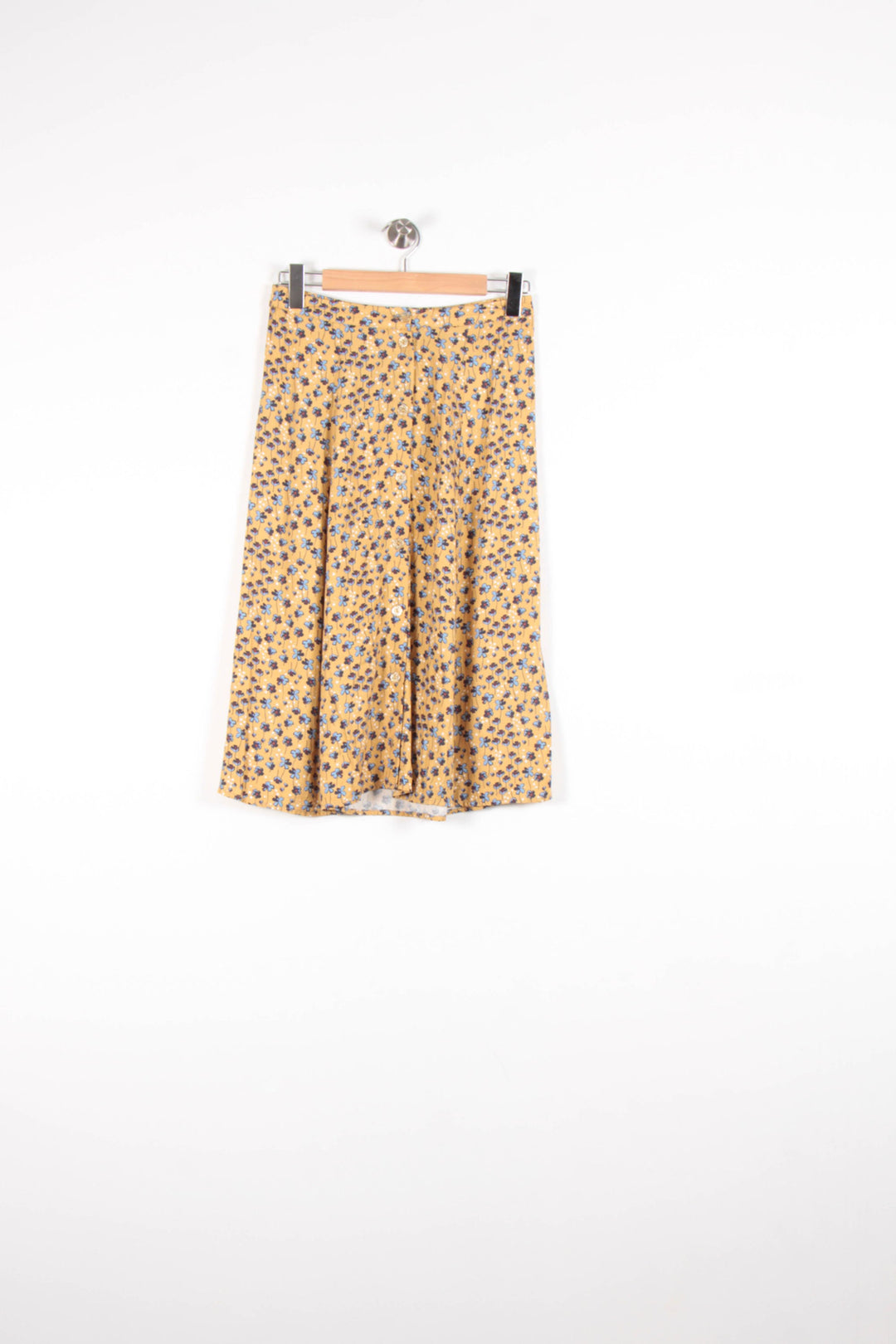 Jupe Longue Jaune et Bleue - Taille M/38 de la marque I.Code | PARAD82522 - Vendu par Paradigme - Image 2