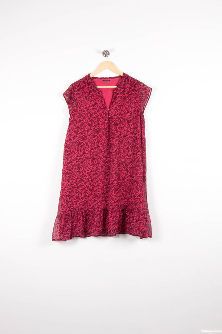 Robe Courte Rose - Taille L/40 de la marque IKKS | PARAD82525 - Vendu par Paradigme - Image 2