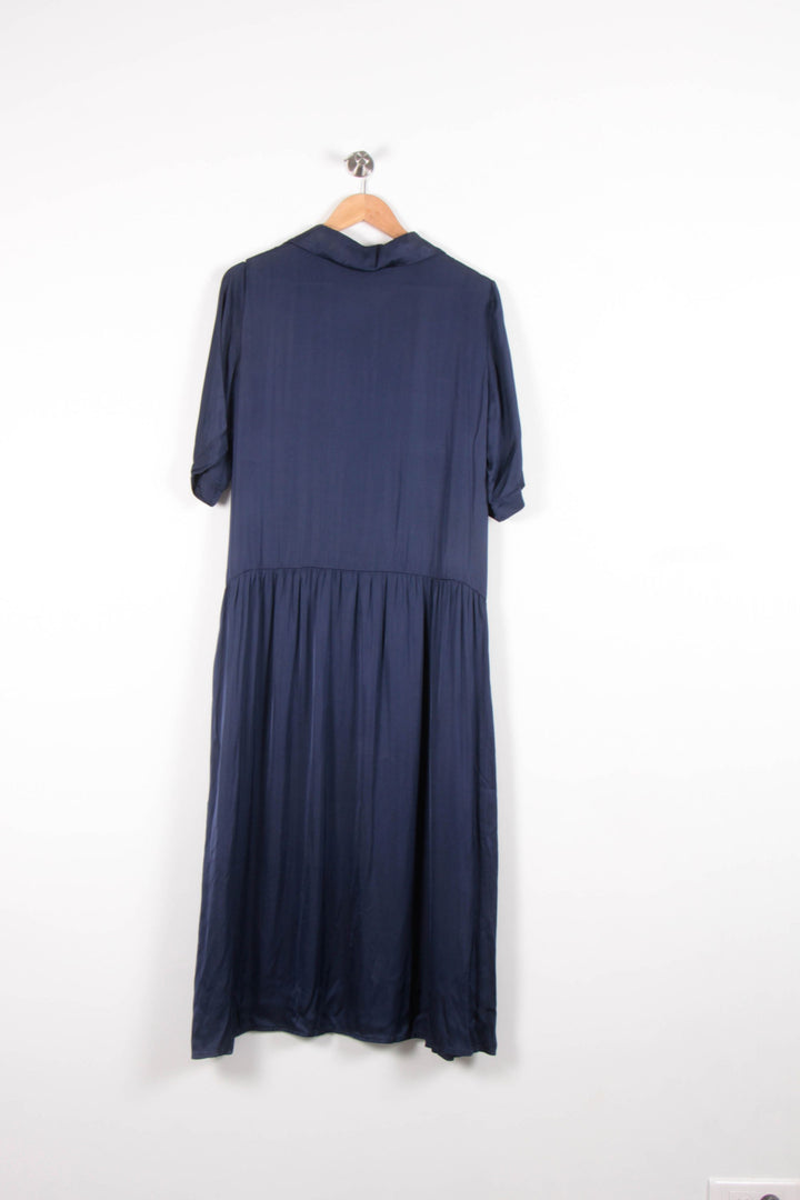 Robe Chemise Bleue - Taille L/40 de la marque La Fée Maraboutée | PARAD82529 - Vendu par Paradigme - Image 4