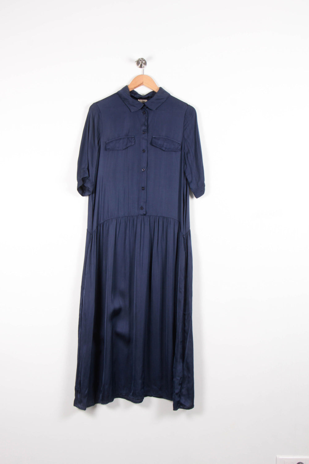 Robe Chemise Bleue - Taille L/40 de la marque La Fée Maraboutée | PARAD82529 - Vendu par Paradigme - Image 2
