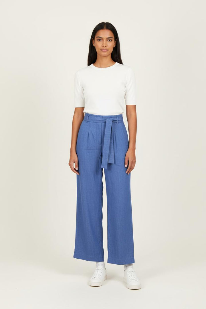 Pantalon Large Bleu - Taille M/38 de la marque Sézane | PARAD82533 - Vendu par Paradigme - Image 1