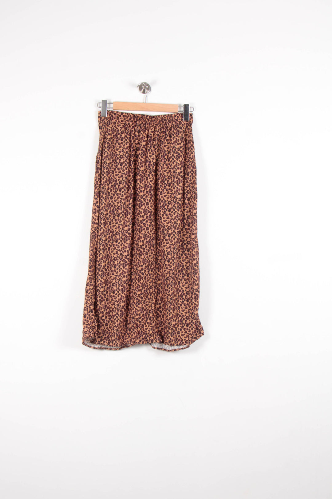 Jupe Midi Léopard Marron et Noir - Taille M/38 de la marque Balzac Paris | PARAD82534 - Vendu par Paradigme - Image 4