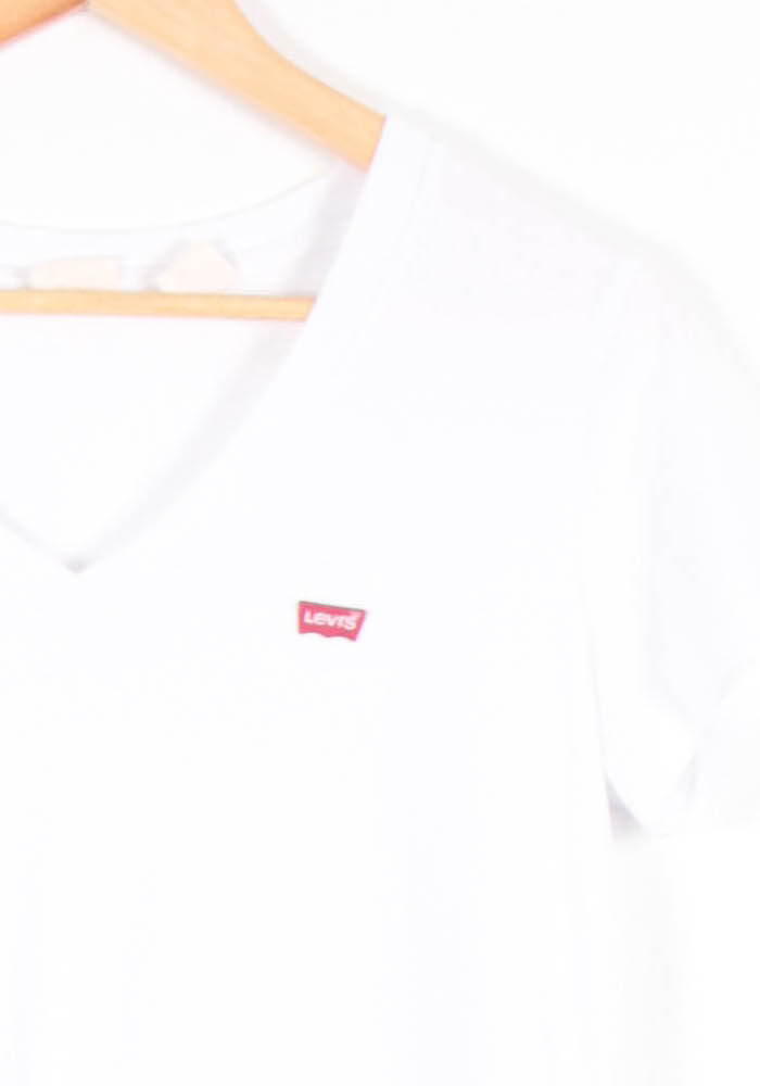 Tee-shirt Blanc - Taille S/36 de la marque Levi's | PARAD82535 - Vendu par Paradigme - Image 3