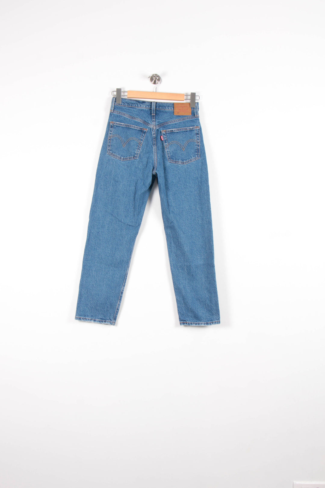 Jean Droit Bleu - Taille S/36 de la marque Levi's | PARAD82536 - Vendu par Paradigme - Image 4