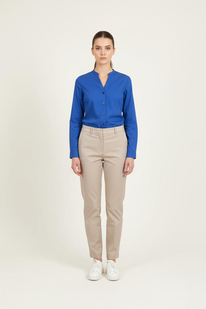 Chemise Bleue - Taille S/36 de la marque Caroll | PARAD82537 - Vendu par Paradigme - Image 1