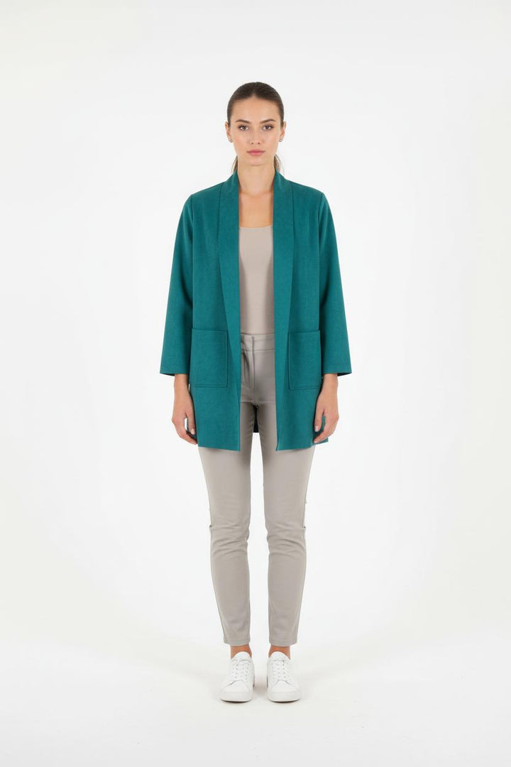 Veste Verte - Taille S/36 de la marque La Fée Maraboutée | PARAD82539 - Vendu par Paradigme - Image 1