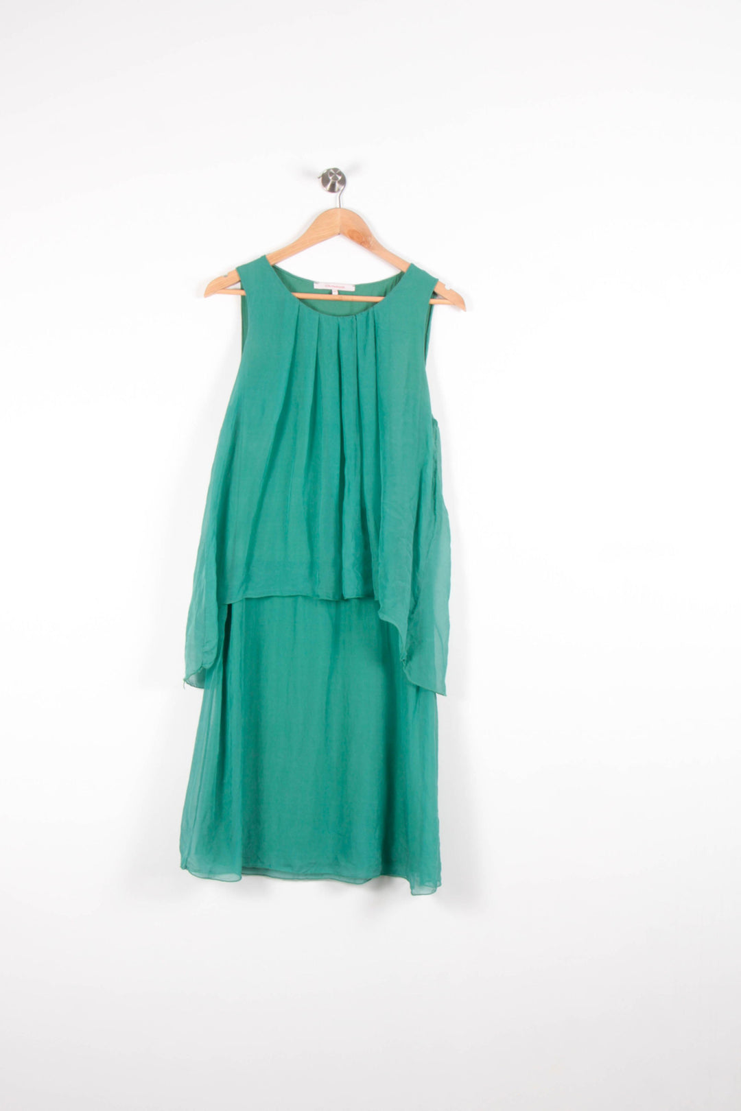 Robe Longue Verte - Taille L/40 de la marque La Fée Maraboutée | PARAD82543 - Vendu par Paradigme - Image 2