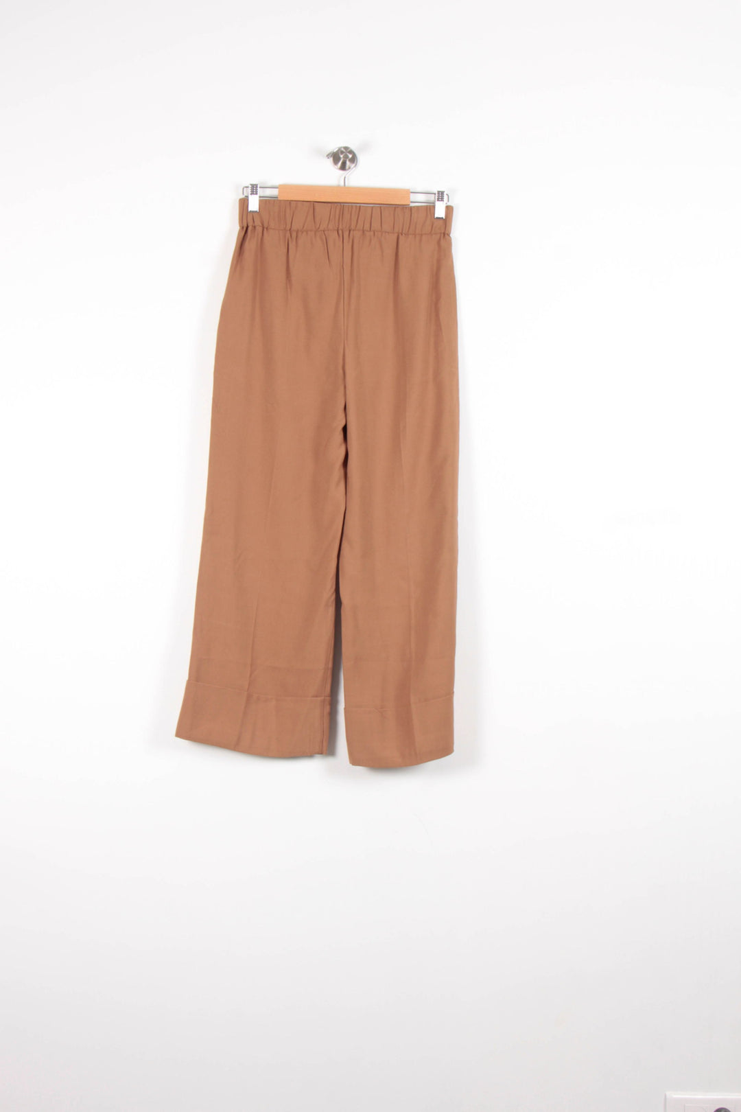 Pantalon Large Marron - Taille M/38 de la marque La Fée Maraboutée | PARAD82546 - Vendu par Paradigme - Image 4