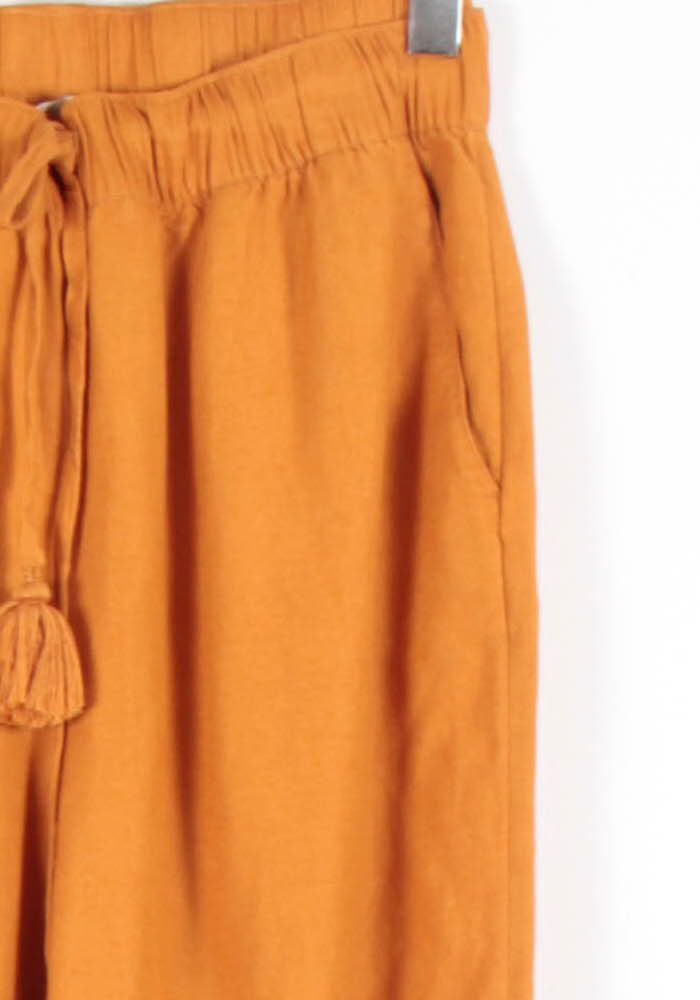 Pantalon Large Jaune - Taille L/40 de la marque La Fée Maraboutée | PARAD82548 - Vendu par Paradigme - Image 3