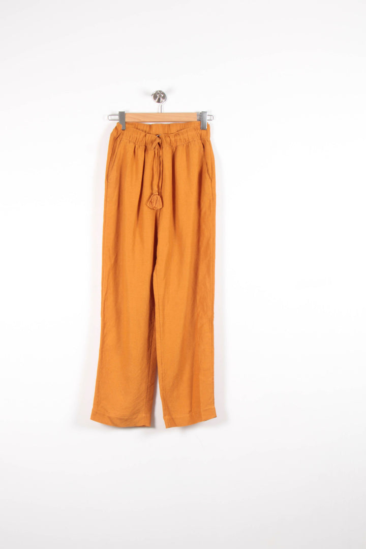 Pantalon Large Jaune - Taille L/40 de la marque La Fée Maraboutée | PARAD82548 - Vendu par Paradigme - Image 2