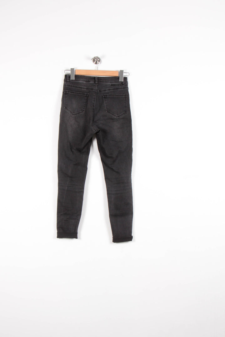 Jean Skinny Noir - Taille S/36 de la marque IKKS | PARAD82555 - Vendu par Paradigme - Image 4