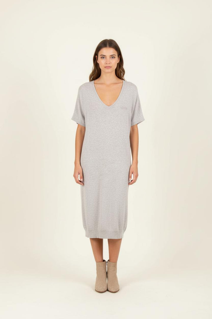 Robe Pull Grise - Taille M/38 de la marque Karl Marc John | PARAD82557 - Vendu par Paradigme - Image 1