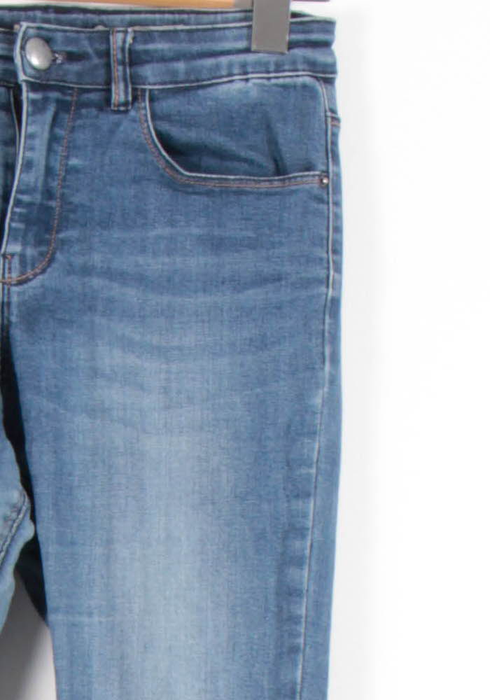 Jean Slim Bleu - Taille XS/34 de la marque IKKS | PARAD82561 - Vendu par Paradigme - Image 3
