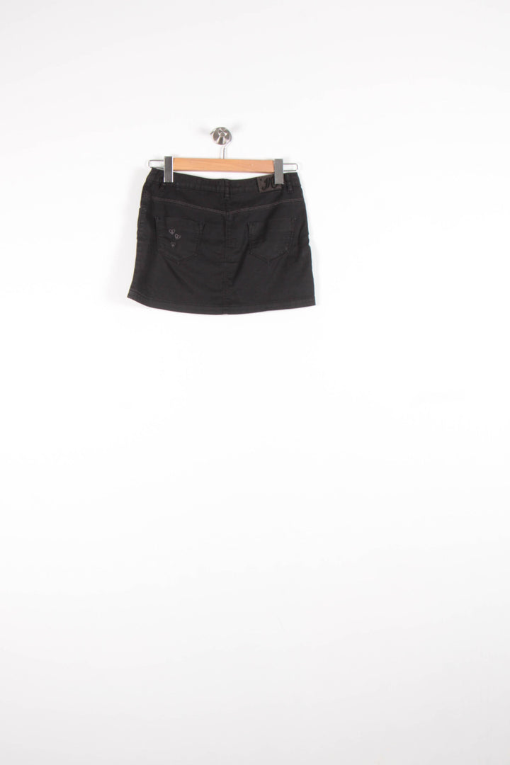Jupe Courte Noire - Taille M/38 de la marque IKKS | PARAD82563 - Vendu par Paradigme - Image 4
