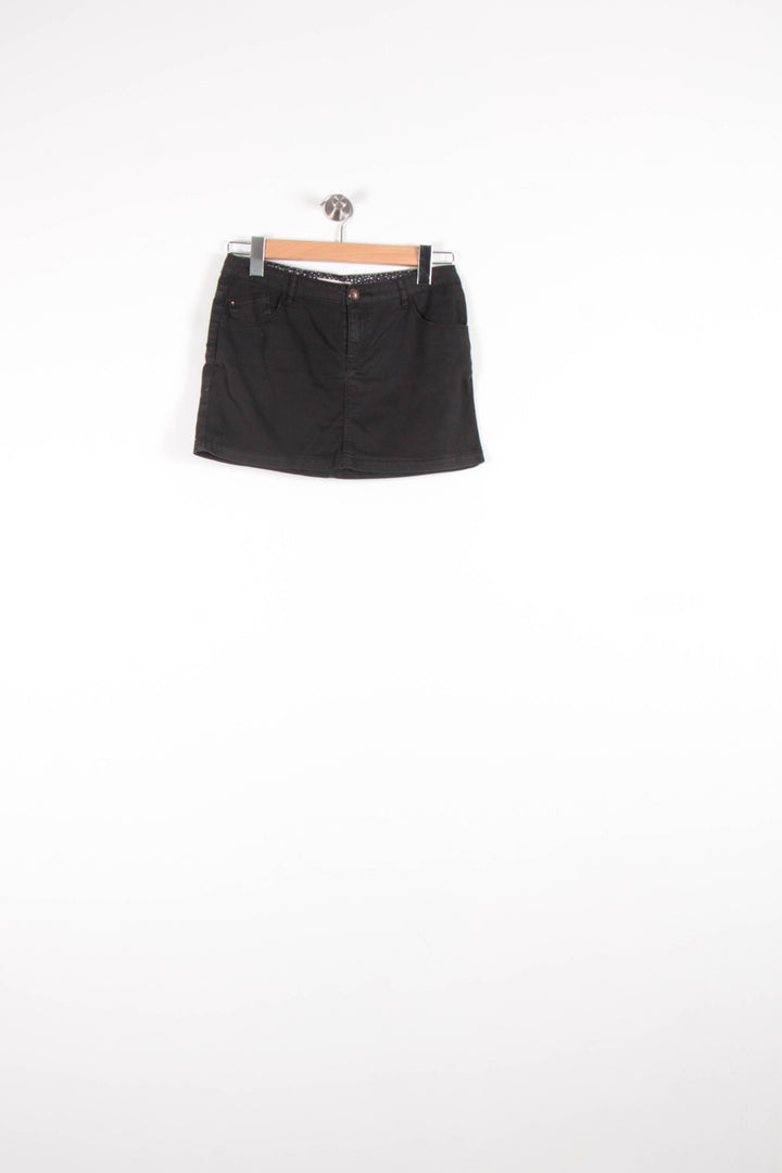 Jupe Courte Noire - Taille M/38 de la marque IKKS | PARAD82563 - Vendu par Paradigme - Image 2