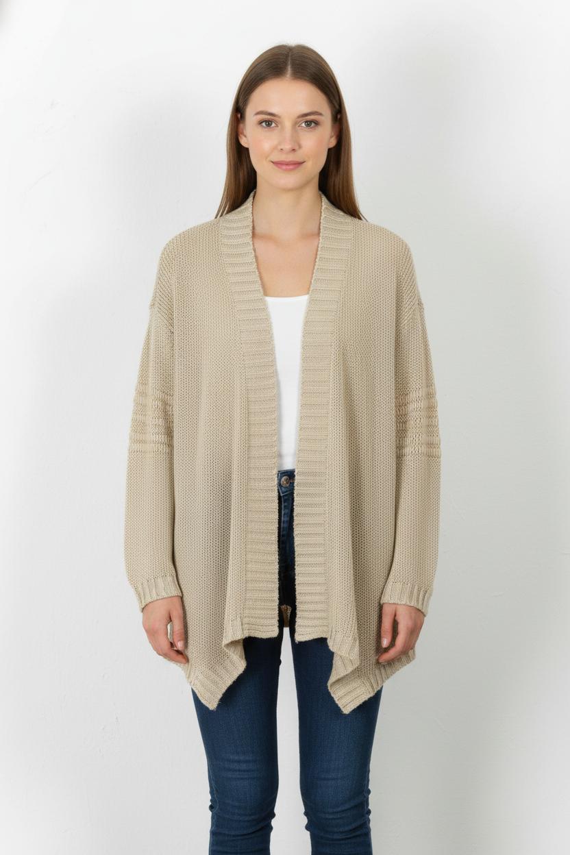 Cardigan Beige - Taille S/36 de la marque IKKS | PARAD82566 - Vendu par Paradigme - Image 1
