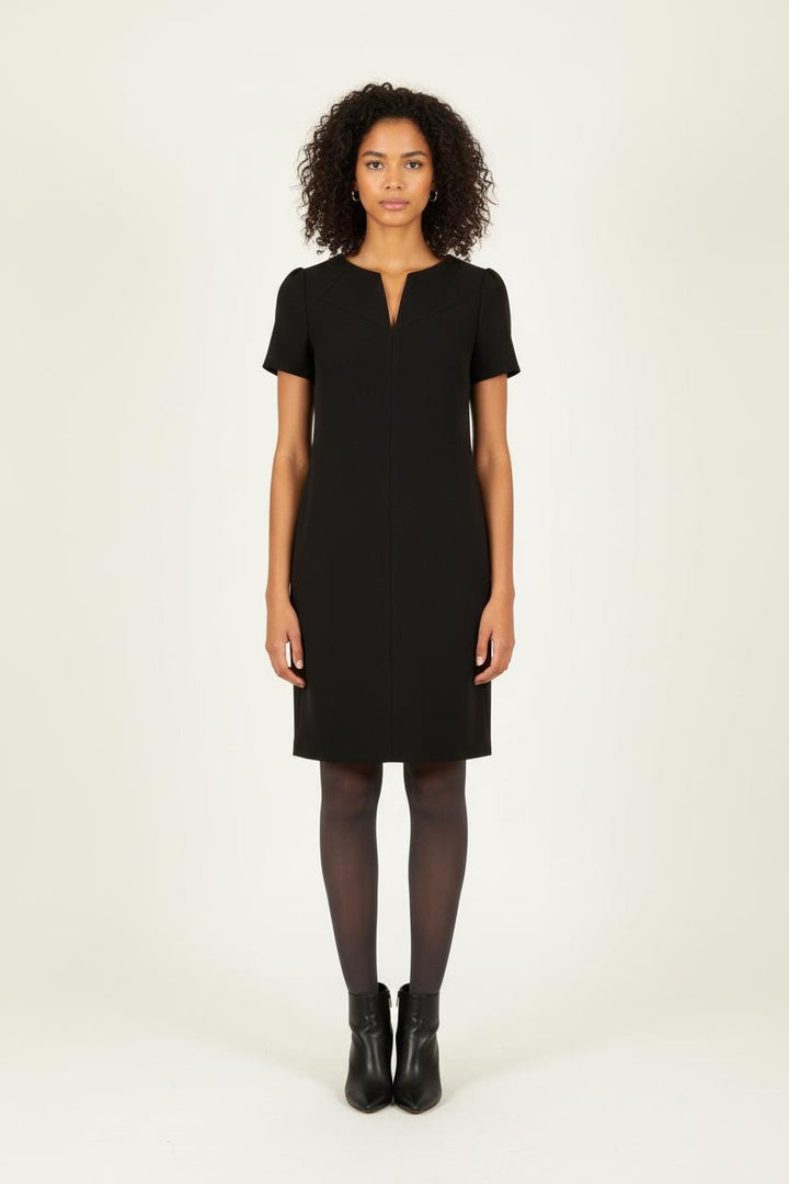 Robe Noire - Taille S/36 de la marque Caroll | PARAD82571 - Vendu par Paradigme - Image 1