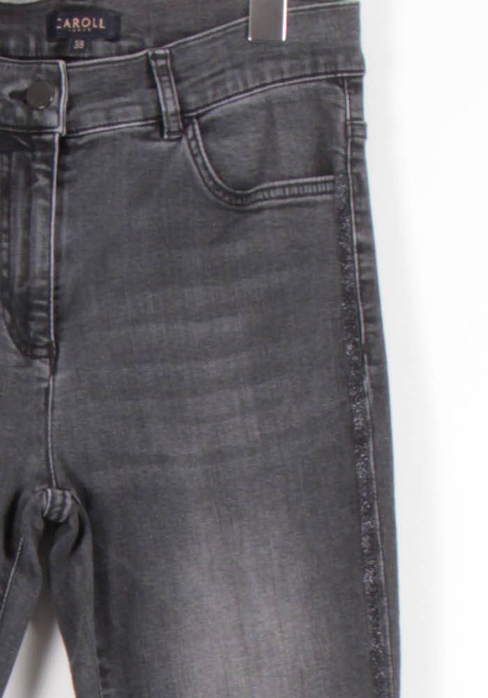 Jean Noir - Taille M/38 de la marque Caroll | PARAD82573 - Vendu par Paradigme - Image 3