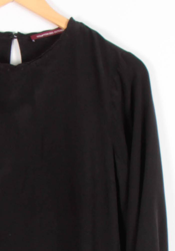 Robe Droite Noire - Taille S/36 de la marque Comptoir des Cotonniers | PARAD82585 - Vendu par Paradigme - Image 3