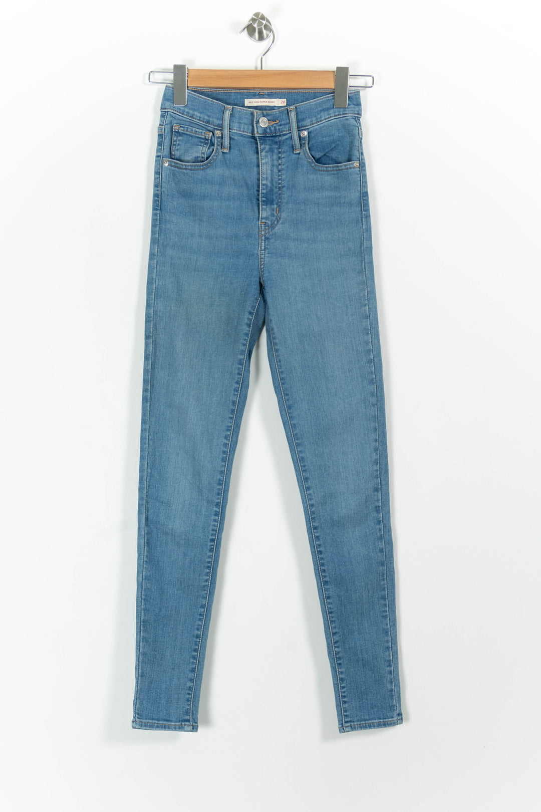 Jean Slim Bleu - Taille XXS/32 de la marque Levi's | PARAD82588 - Vendu par Paradigme - Image 2