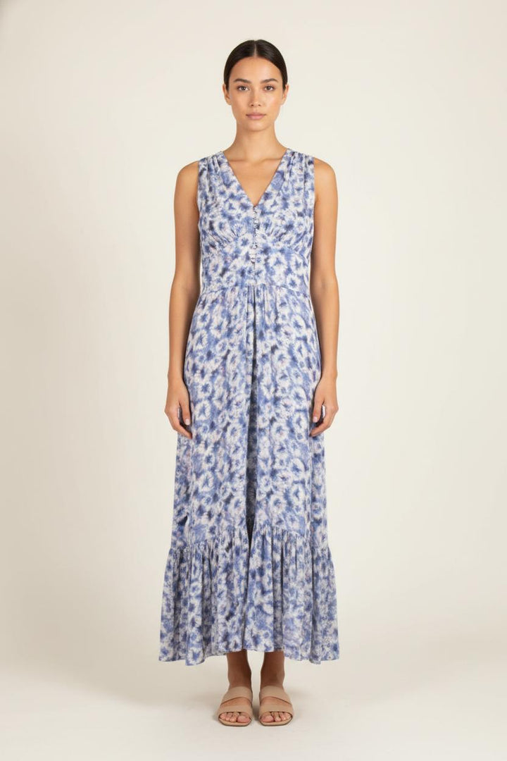 Robe Longue Bleu et Blanc - Taille S/36 de la marque ZAPA | PARAD82591 - Vendu par Paradigme - Image 1