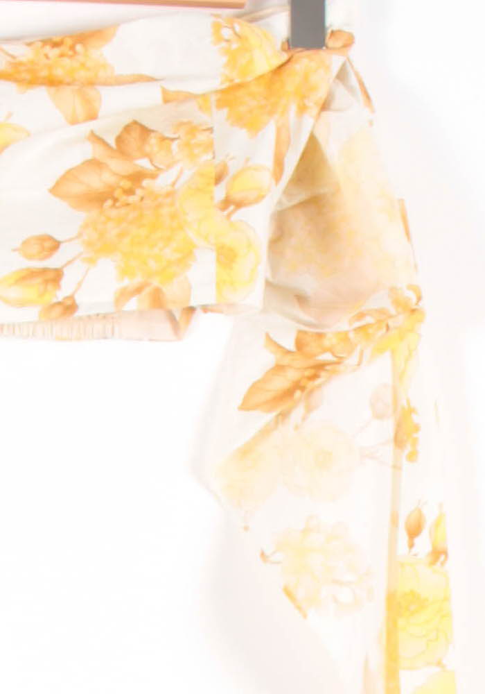 Top Jaune et Blanc - Taille S/36 de la marque ba&sh | PARAD82596 - Vendu par Paradigme - Image 3