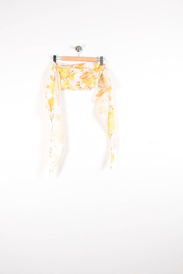 Top Jaune et Blanc - Taille S/36 de la marque ba&sh | PARAD82596 - Vendu par Paradigme - Image 2