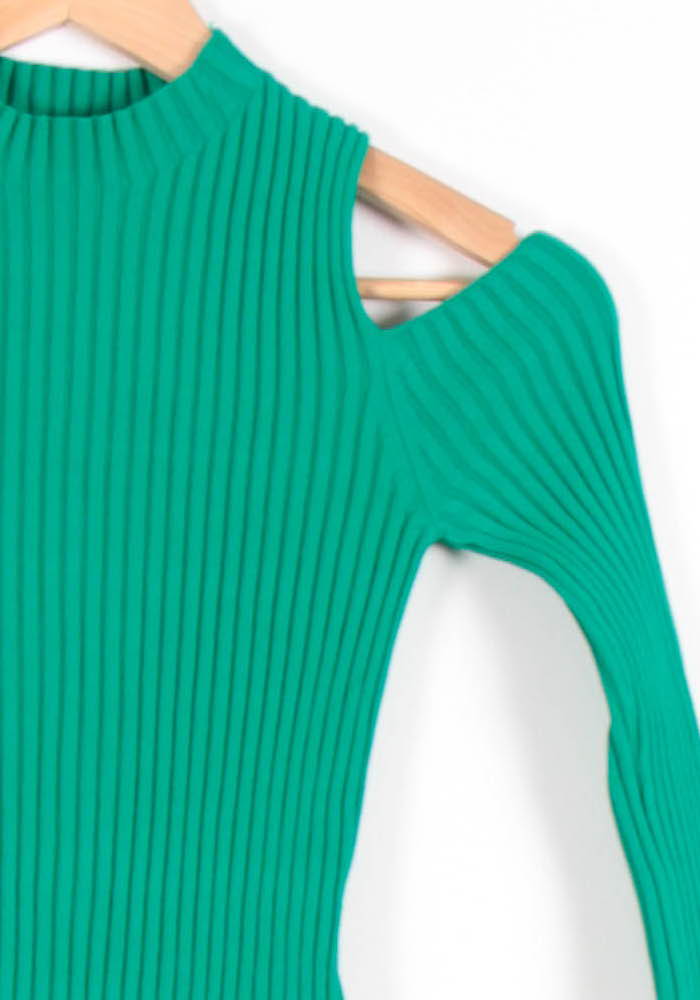Pull Vert - Taille S/36 de la marque Maje | PARAD82597 - Vendu par Paradigme - Image 3