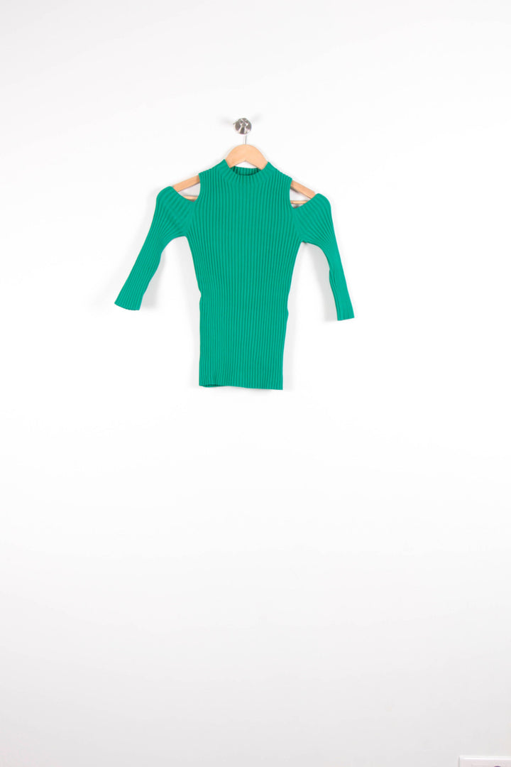 Pull Vert - Taille S/36 de la marque Maje | PARAD82597 - Vendu par Paradigme - Image 2