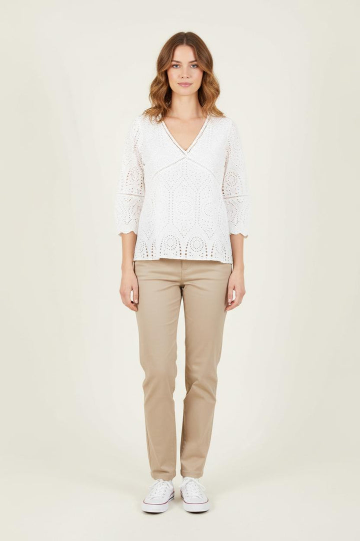 Blouse Blanche - Taille S/36 de la marque Sézane | PARAD82599 - Vendu par Paradigme - Image 1