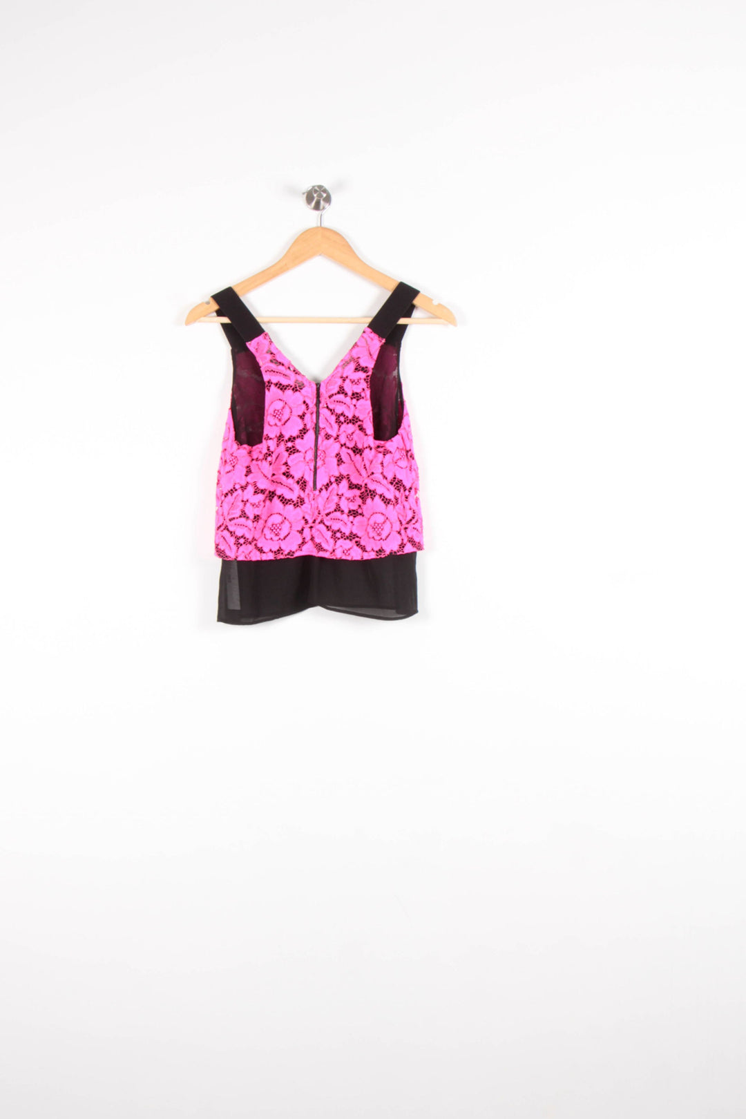 Débardeur Rose et Noir - Taille S/36 de la marque Sandro | PARAD82600 - Vendu par Paradigme - Image 4