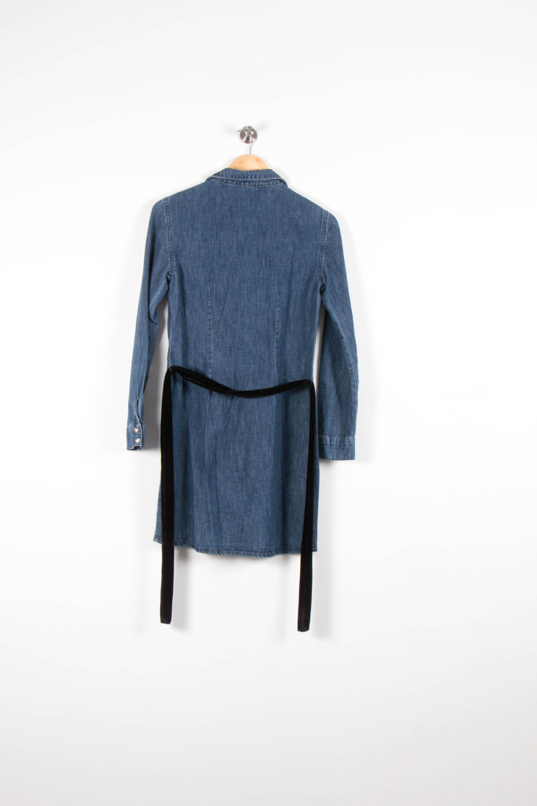 Robe Chemise Bleu - Taille S/36 de la marque Maje | PARAD82605 - Vendu par Paradigme - Image 4