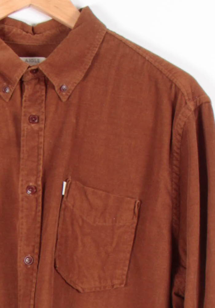Chemise Marron - Taille XL/42 de la marque Aigle | PARAD82615 - Vendu par Paradigme - Image 3