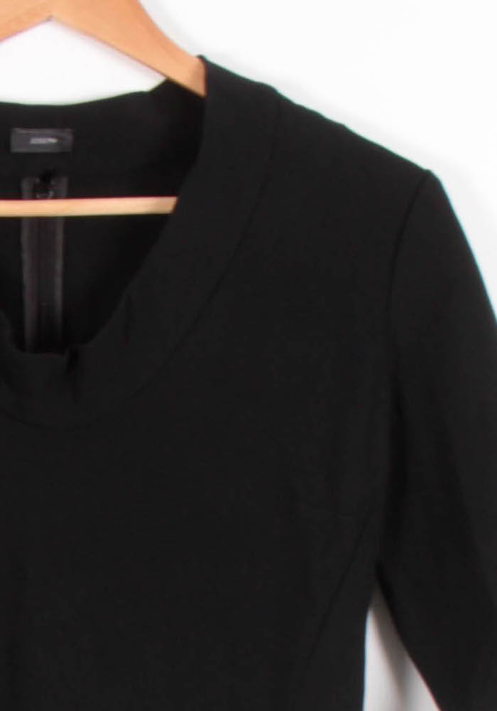 Robe Midi Noire - Taille M/38 de la marque Joseph | PARAD82619 - Vendu par Paradigme - Image 3