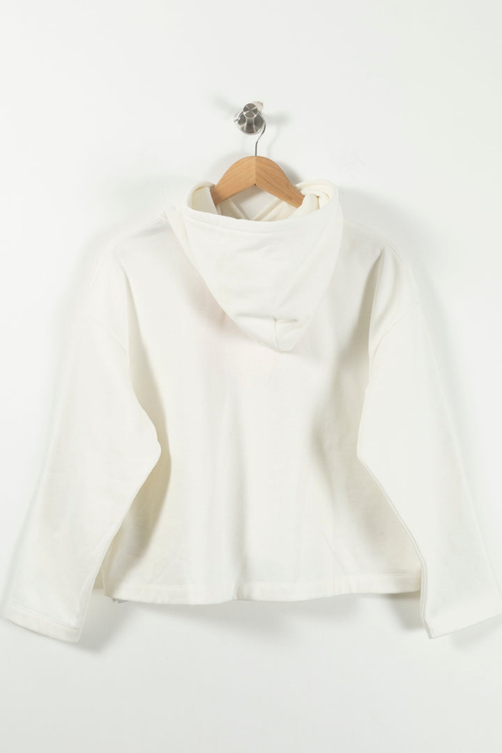 Sweat à Capuche Blanc - Taille S/36 de la marque Maje | PARAD82625 - Vendu par Paradigme - Image 4