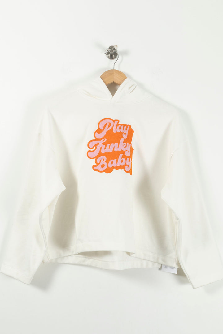 Sweat à Capuche Blanc - Taille S/36 de la marque Maje | PARAD82625 - Vendu par Paradigme - Image 2