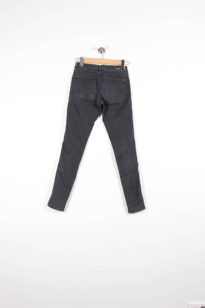 Jean Skinny Noir - Taille S/36 de la marque IKKS | PARAD82633 - Vendu par Paradigme - Image 4
