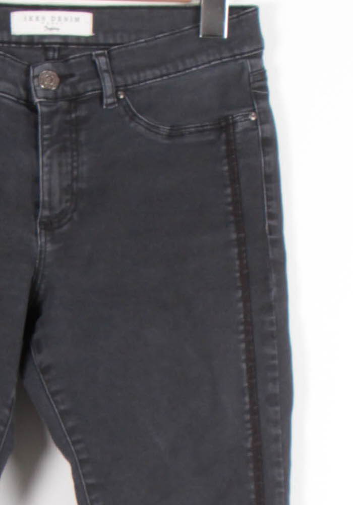 Jean Skinny Noir - Taille S/36 de la marque IKKS | PARAD82633 - Vendu par Paradigme - Image 3