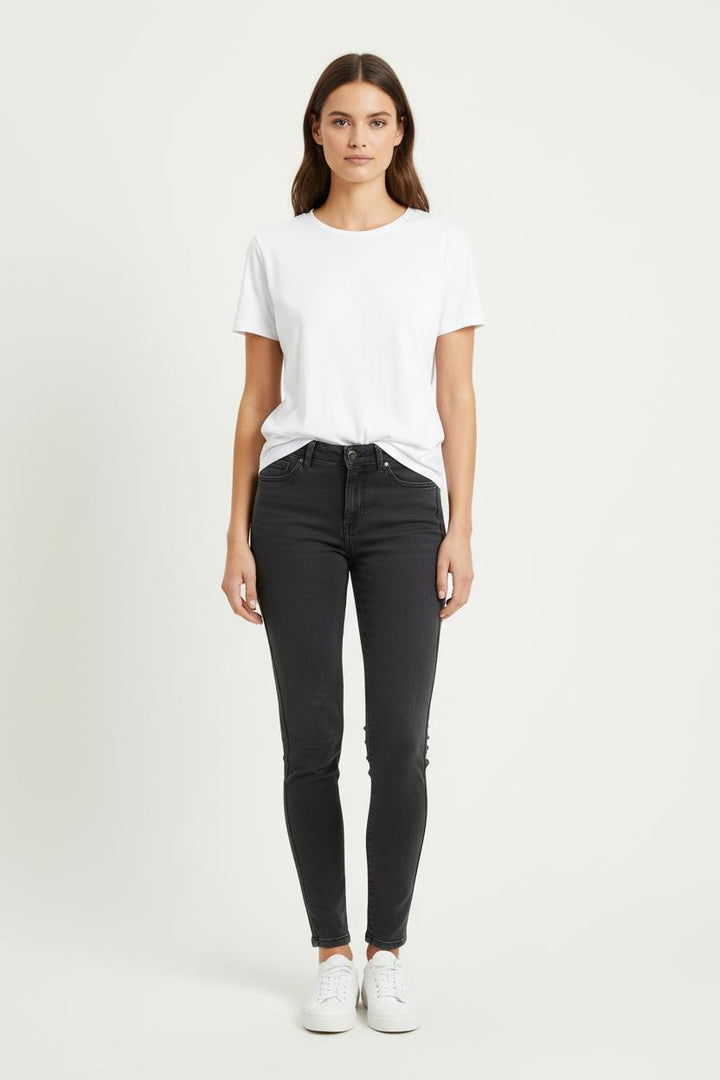 Jean Skinny Noir - Taille S/36 de la marque IKKS | PARAD82633 - Vendu par Paradigme - Image 1
