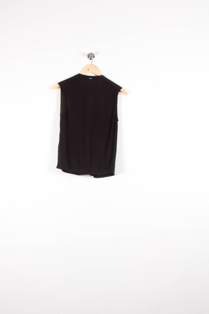 Blouse Noire - Taille S/36 de la marque IKKS | PARAD82634 - Vendu par Paradigme - Image 4