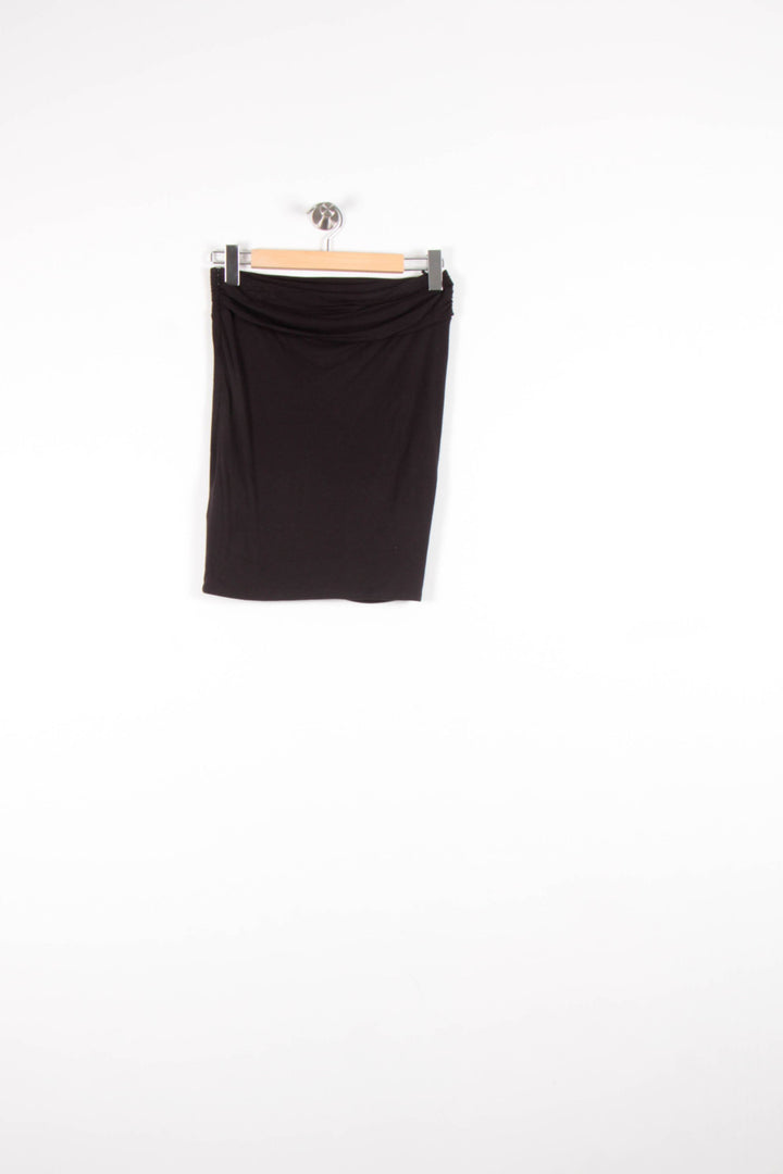Jupe Drapée Noire - Taille S/36 de la marque IKKS | PARAD82635 - Vendu par Paradigme - Image 4