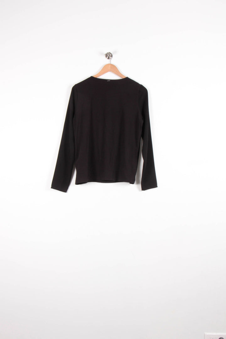 Blouse Noire - Taille S/36 de la marque IKKS | PARAD82641 - Vendu par Paradigme - Image 4