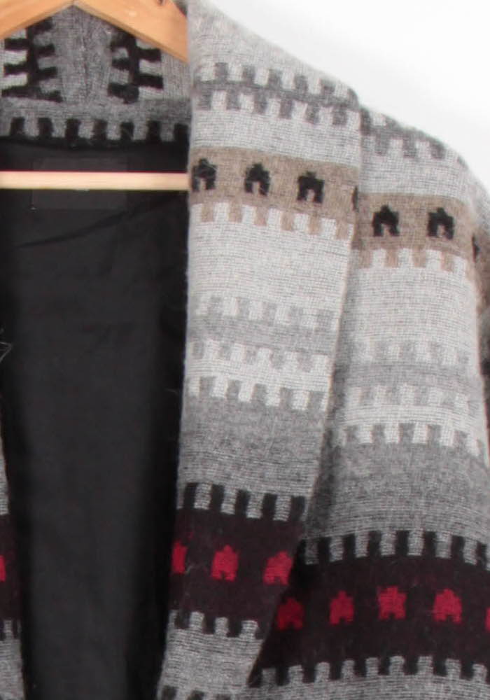 Veste Grise et Noire - Taille M/38 de la marque The Kooples | PARAD82643 - Vendu par Paradigme - Image 3