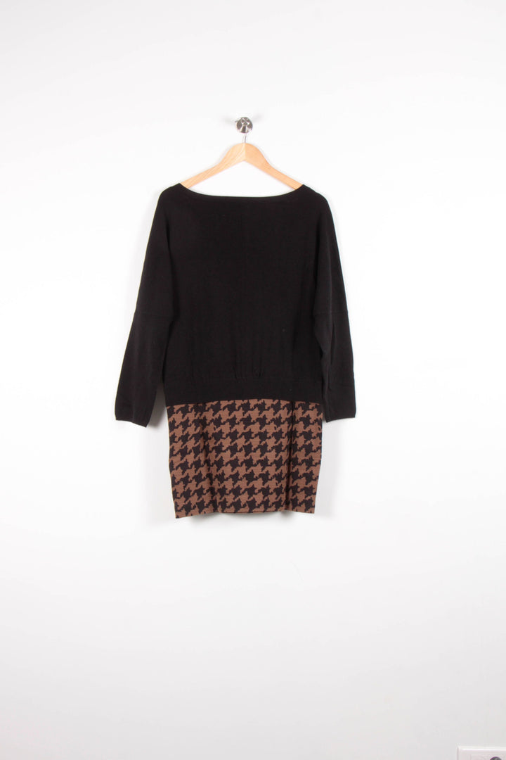 Robe Noire et Marron - Taille M/38 de la marque Essentiel Antwerp | PARAD82646 - Vendu par Paradigme - Image 4