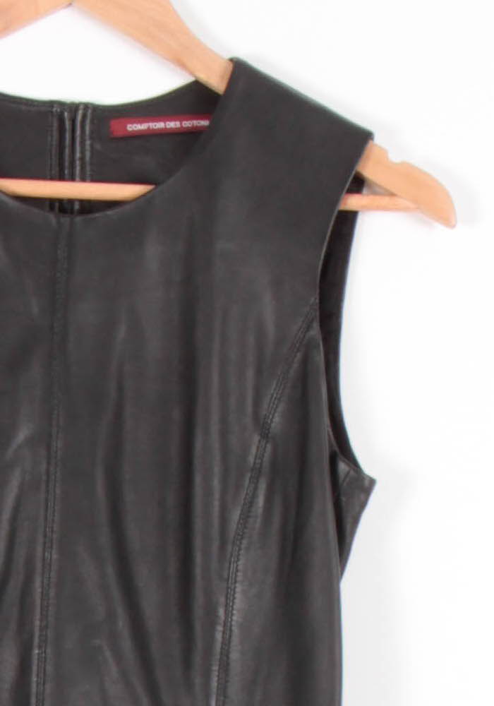 Robe Sans Manches Noire - Taille S/36 de la marque Comptoir des Cotonniers | PARAD82649 - Vendu par Paradigme - Image 3