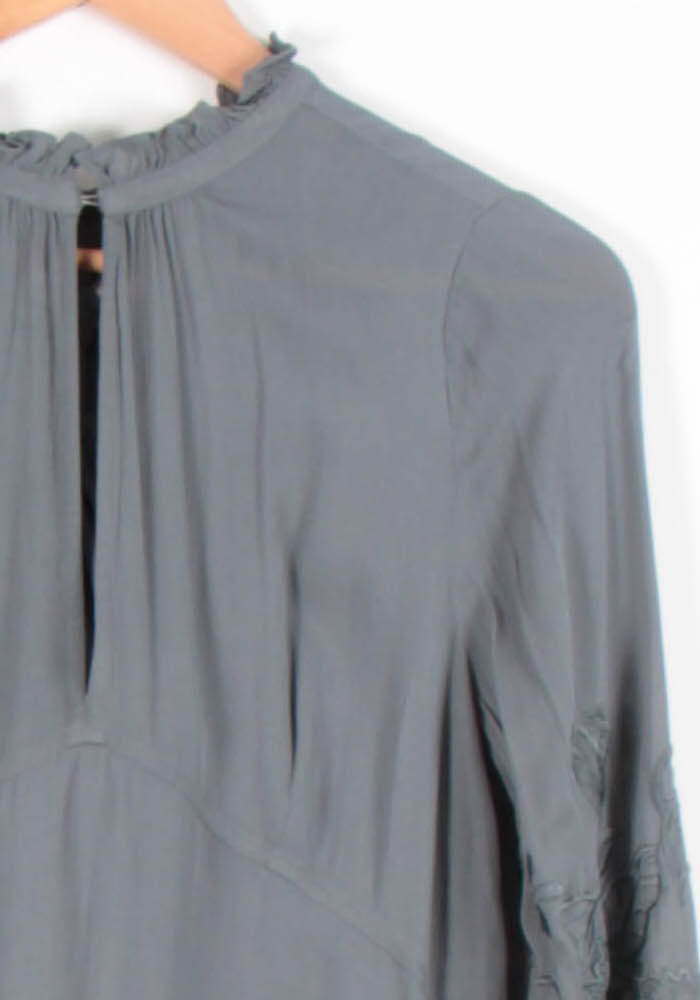 Robe Midi Grise - Taille M/38 de la marque Stella Forest | PARAD82650 - Vendu par Paradigme - Image 3