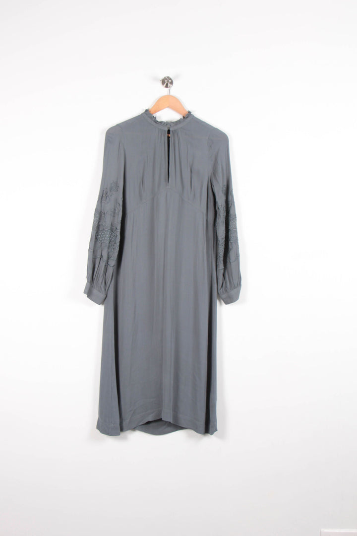 Robe Midi Grise - Taille M/38 de la marque Stella Forest | PARAD82650 - Vendu par Paradigme - Image 2