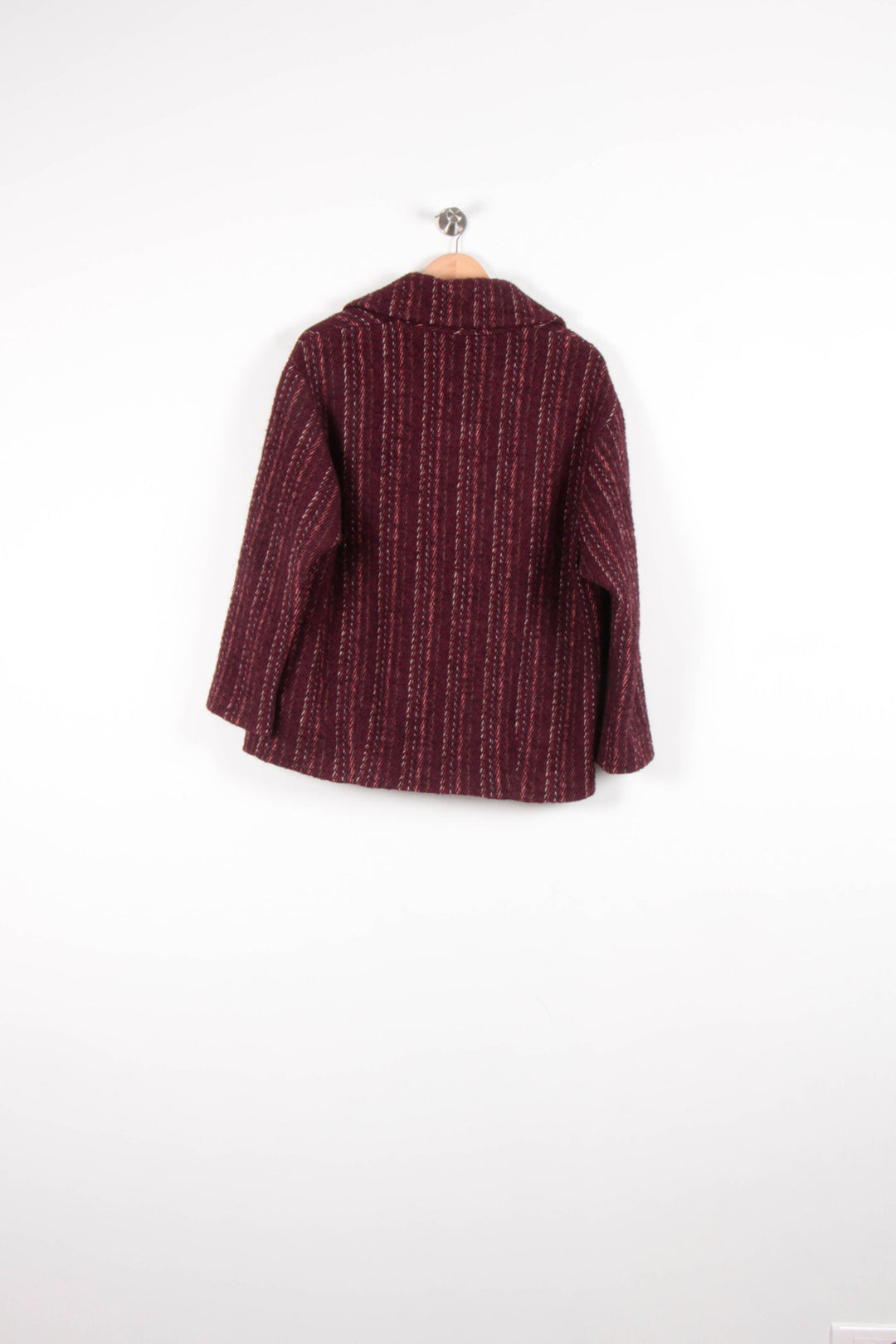 Veste Bordeaux rayée - Taille S/36 de la marque Des petits hauts | PARAD82651 - Vendu par Paradigme - Image 4